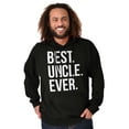 thumbnail image 1 of Best Uncle Ever Niece Nephew Hoodie Hooded Sweatshirt Men Brisco Brands X, 1 of 6
