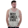thumbnail image 1 of Best Uncle Ever Niece Nephew Tank Top Sleeveless Tee Men Brisco Brands L, 1 of 2