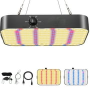Best Upgrade DC650 Dual Knob Led Grow Light with High Yield Diodes,Grow Lights for Indoor Plants,Dimmable Led Grow Lights Full Spectrum,Greenhouse Veg Bloom Light Hydroponic Grow Lamp