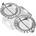Best Utensils Stainless Steel Fast Double Dumpling Maker Tool Easy to