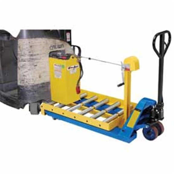 Best Value Forklift Battery Transfer Platform - 4000 lbs, Yellow
