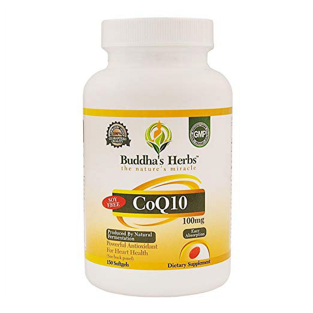 Best Value High Absorb CoQ10 (100mg) 150 Softgels for Heart Health