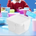 thumbnail image 1 of Best Value Lssam Small Plastic Food Storage Containers with Lids, Snap Lock Leakproof BPA Free Stackable Microwave Dishwasher Safe, for Lunch Box Snacks Salad Fruit Yogurt Jam Freezer Storage, 1 of 4