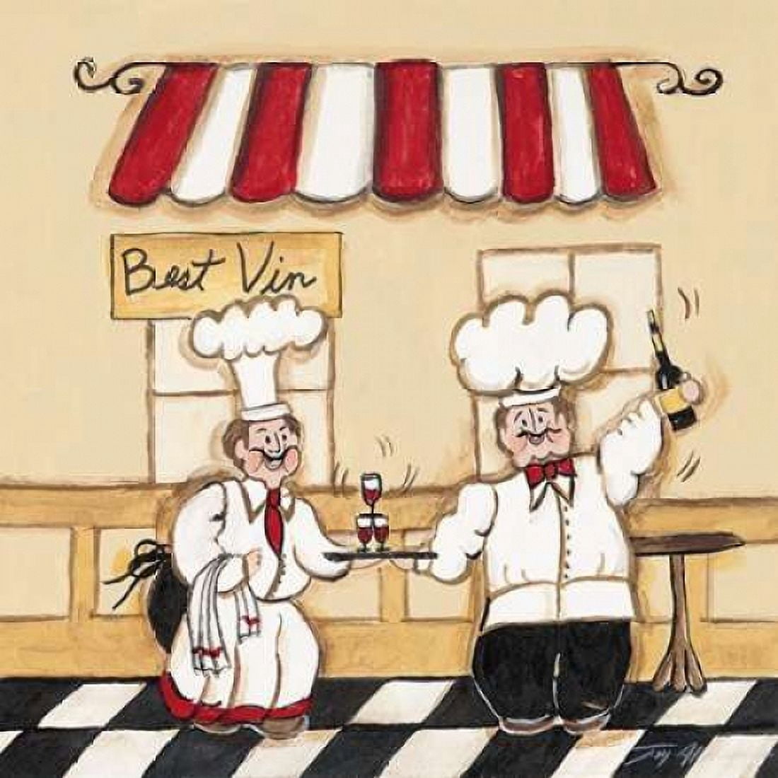 Best Vin Canvas Art - Joy Alldredge (24 x 24)