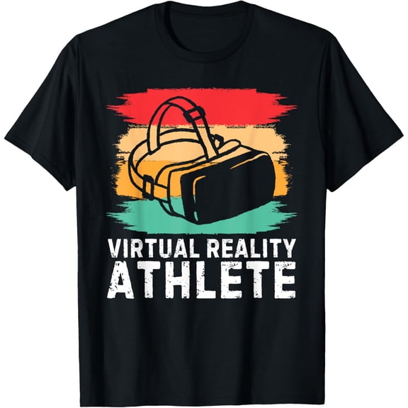 Best Virtual Reality Athlete Design VR Gamer For Men Women T-Shirt