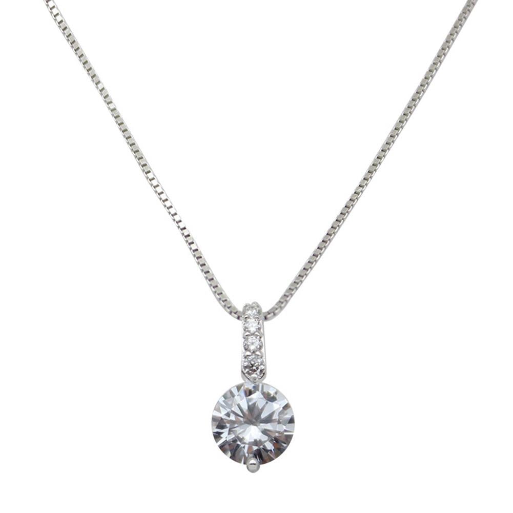 BestWater Drop Necklace Women's Simple Advanced Clavicle Chain