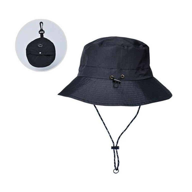Best Waterproof Sun Protection Anti UV Bucket Hat Sun Hat Cap Fishing Panama E0N2