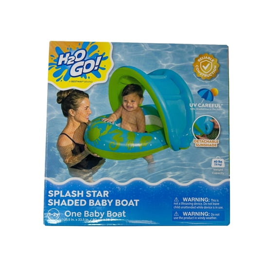 Best Way BW36128 Paradies Gator Ride On Pool Float, Green
