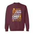 thumbnail image 1 of Best Way To Spread Christmas Sweatshirt Men -Image by Shutterstock, Male 4X-Large, 1 of 4