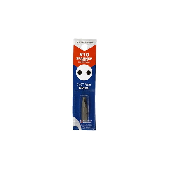 Mayhew Security Insert Screwdriver Bit - 1" Hex Bit - 1 Piece