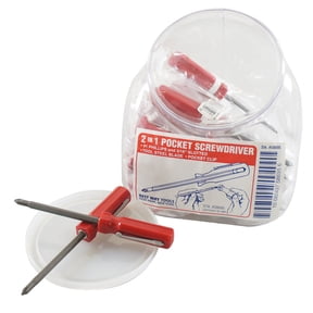 Best Way Tools 2-in-1 Pocket Clip Multi-Bit Screwdriver Display (24-Piece)