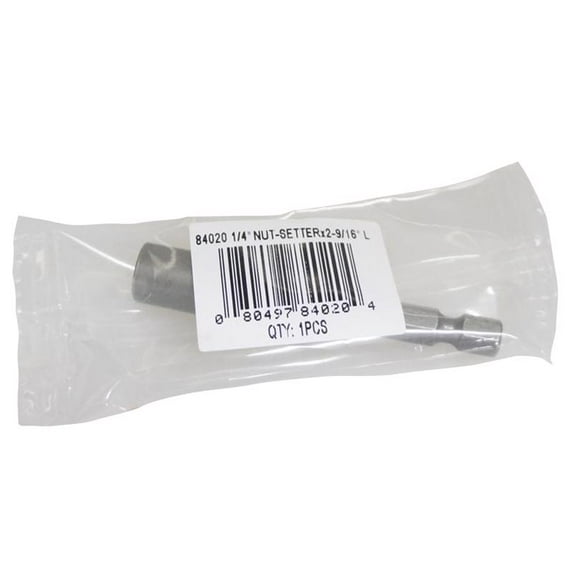 Best Way Tools 2601664 0.25 x 3 in. L Nut Driver Ratchet Screwdriver Bit Set, 50 Piece - Pack of 50