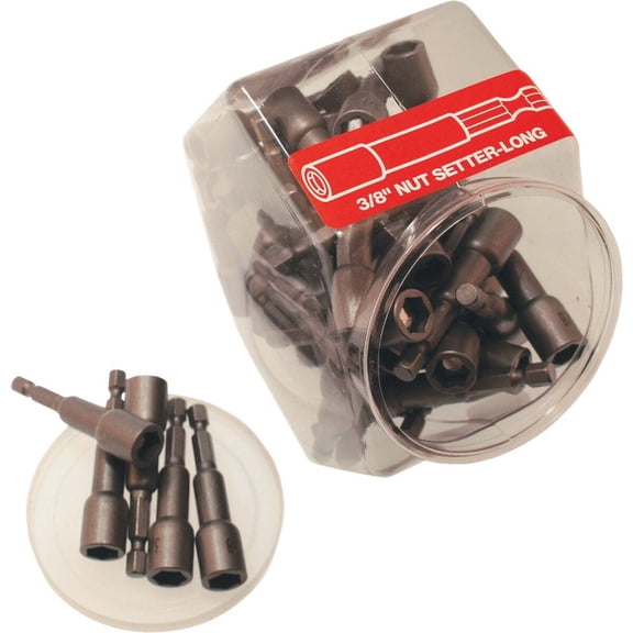 Best Way Tools 3/8 x 2-9/16 in. L Steel Magnetic Nut Setter 50