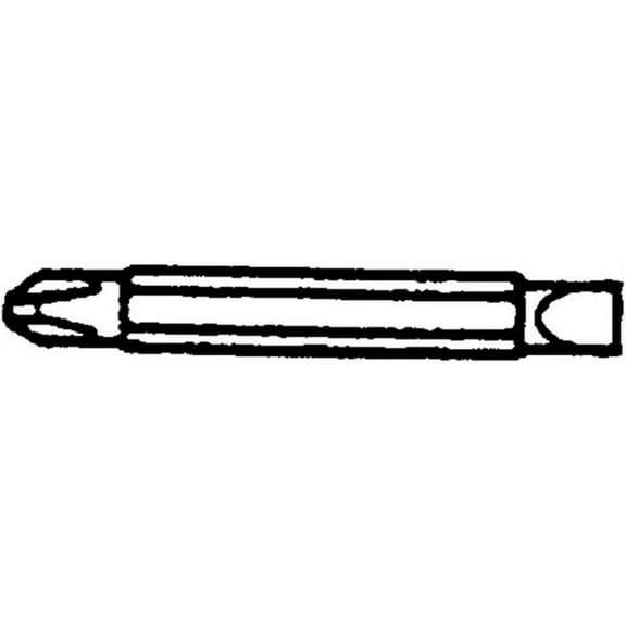 Best Way Tools 4-In-1 Phillips #1 Replacement Double-End Screwdriver Bit B58726