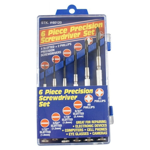 Best Way Tools 60120 6PC Precision Screwdriver Set