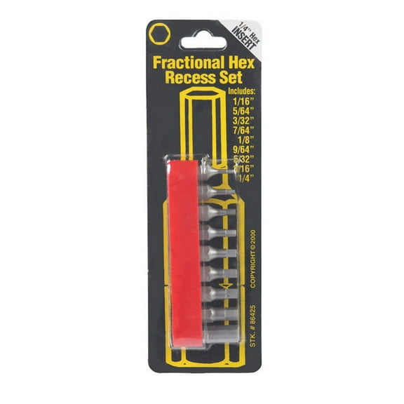 Best Way Tools Insert Bit Set Fractional