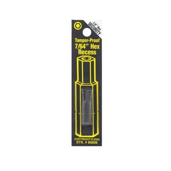 Best Way Tools 86806 Tamper-Proof Security Bit 0.109 in. Hex