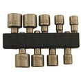 thumbnail image 1 of Best Way Tools 9-Piece 1/4" Drive Metric Nutdriver Bit Set, 1 of 2
