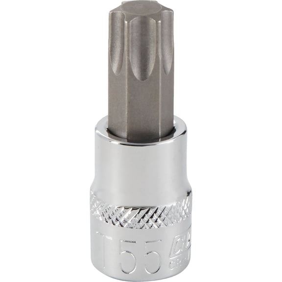 Best Way Tools Star-Drive Socket T55 - S2 Steel Torx Bit - One Size