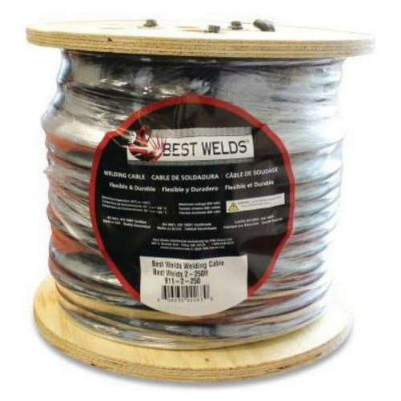 Best Welds - 1/0-1000 - WELD CABLE 1/0AWG, Reel of 1000