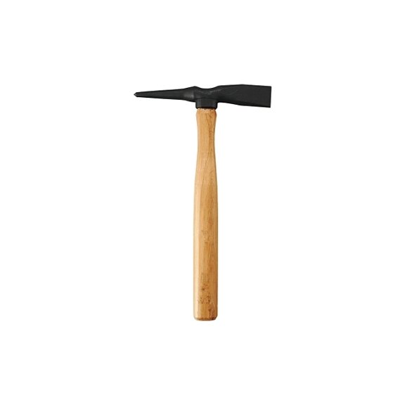 Chipping Hammer, Extra Heavy-Duty, 315 mm L, Cone and Chisel, Wood Handle