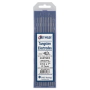 Best Welds E3 Tungsten Electrode, 1/16 in x 7 in, 10 PK