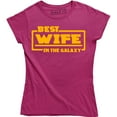 thumbnail image 1 of Best Wife In The Galaxy Gift Mothers Day Women's T-Shirt, 1 of 4