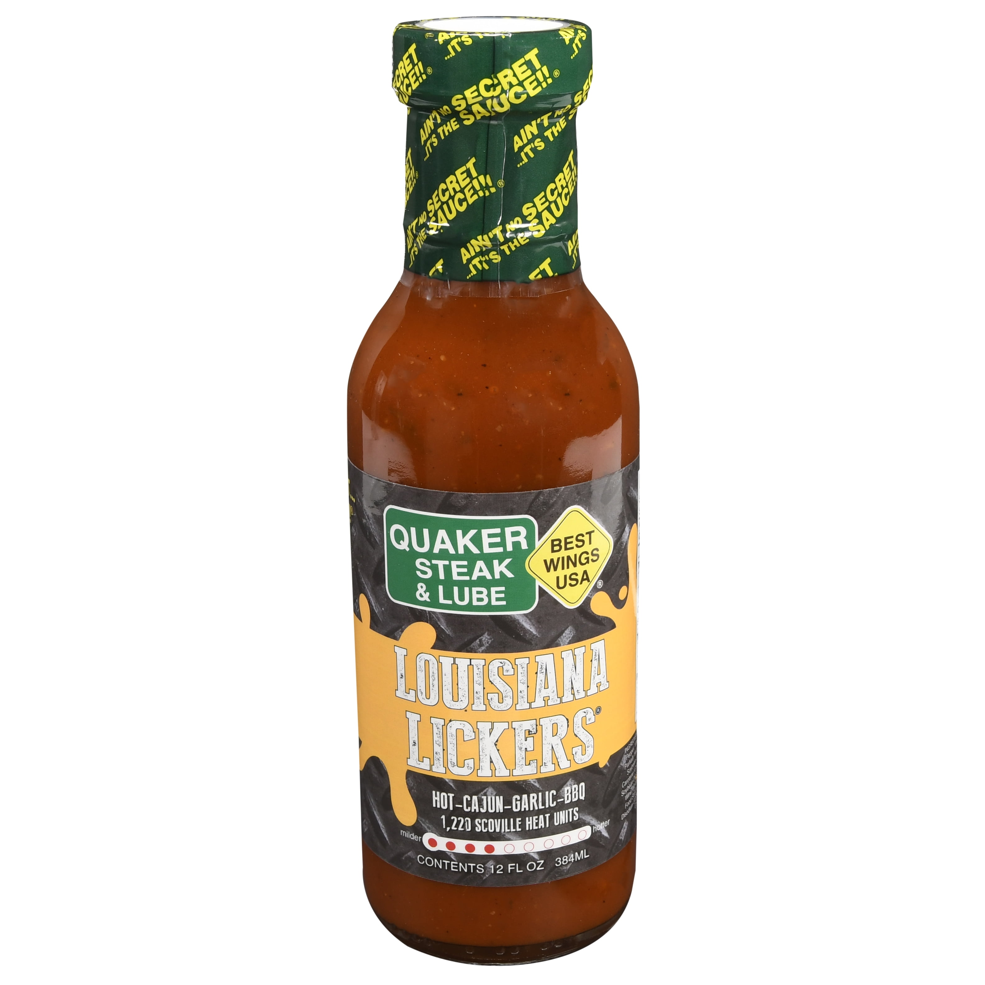 Best Wings USA Quaker Steak & Lube, Louisiana Lickers Sauce, 12 fl oz