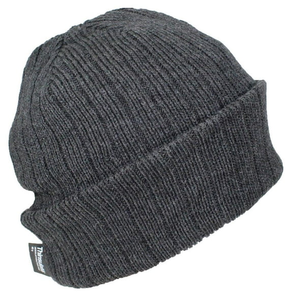 Best Winter Hats 40 Gram Thinsulate Insulated Cuffed Winter Hat (One Size) - Dark Gray