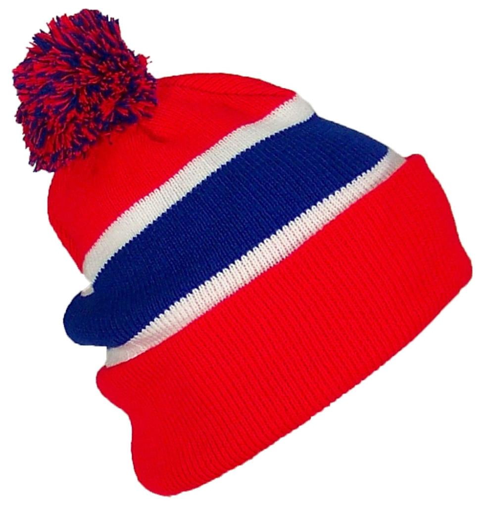 Best Winter Hats Quality Cuffed Cap with Large Pom Pom (One Size)(Fits