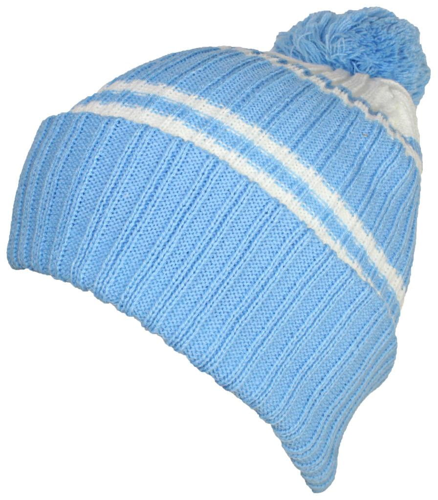 帽子 [0] BLUE STRIPPED C BEANIE BLUE WHITE Manchester City X PUMA Bobble Bronx Beanie | Official Man