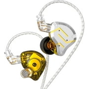 Wired Headphone, KZ ZS10 Pro IEM in Ear Monitor, 4BA 1DD KZ Earbuds Headphone Multi Driver in Ear Earphone IEM, KZ Earphone, on Stage Monitor for Singer Guitarist DrumGold, without Mic