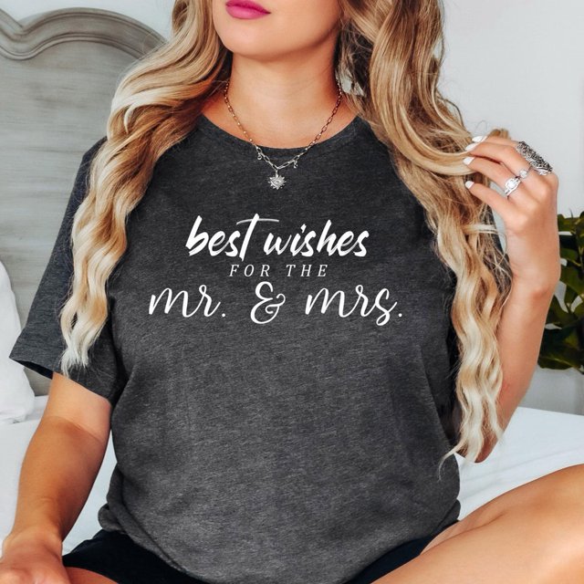 Mrs T-Shirt Disney Wedding Bride Honeymoon Shirts Hubby And
