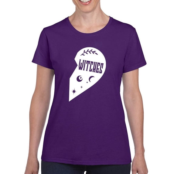 Best Witches Twin Charm Ii T-Shirt Women -Smartprints Designs, Female 4X-Large
