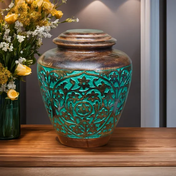 Best Wooden Urns for Human Ashes Adult Sized Boxes Premium Adult Wooden Urn Box for Human Ashes Durable Beautiful Handcrafted urns