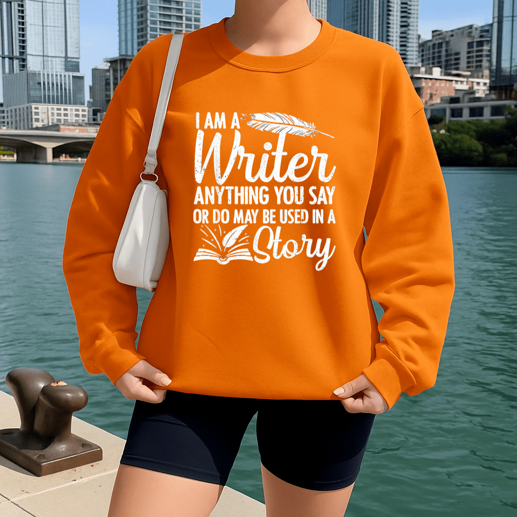 Best Writer Design For Author Writing Story Published Sweatshirt, for ...