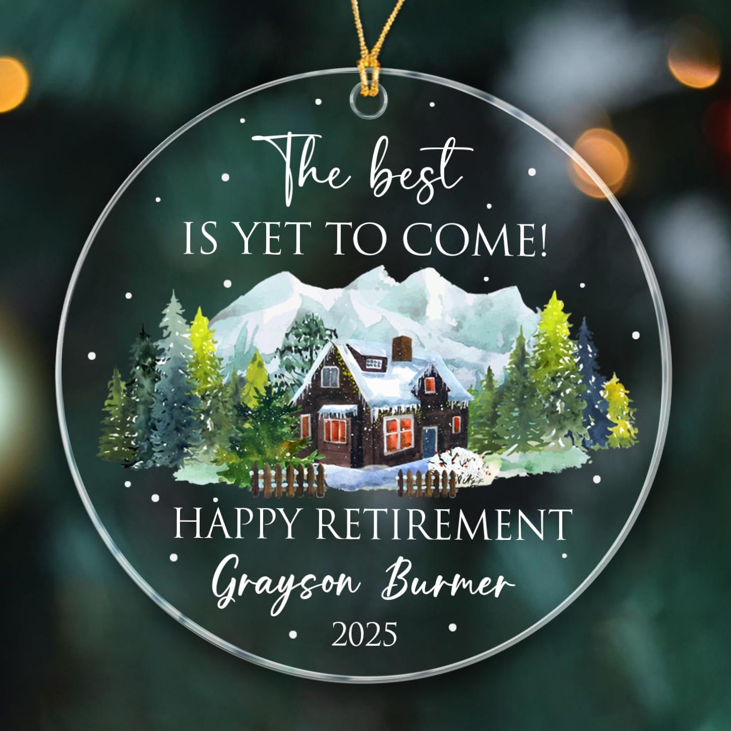 The Best is Yet to Come Christmas Ornament 2025, First Christmas ...