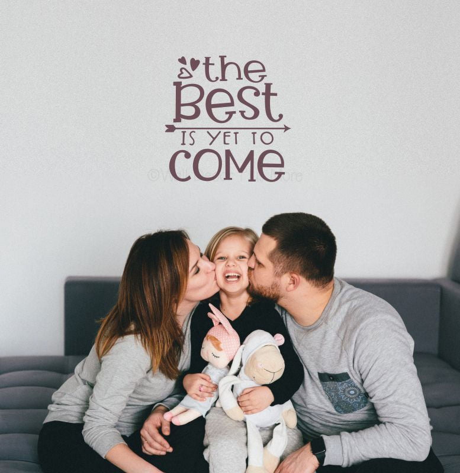 Best Yet To Come Vinyl Wall Art Decal - Removable Art Decor Words ...