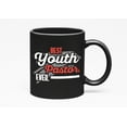 thumbnail image 1 of Best Youth Pastor Ever, Black 11oz Ceramic Mug, 1 of 5