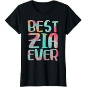 Best Zia Ever T-Shirt Italian Auntie Gift Shirt T-Shirt