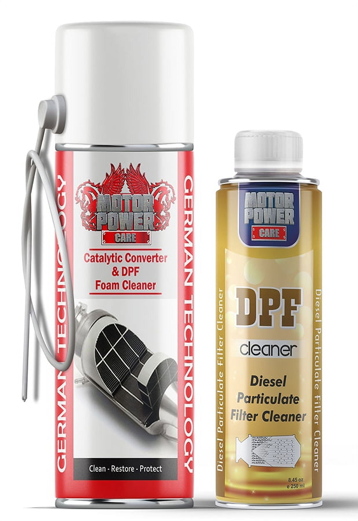 Best cleaning solution for the diesel particulate filter DPF no  disassembling needed fast and effective - MotorPower Care