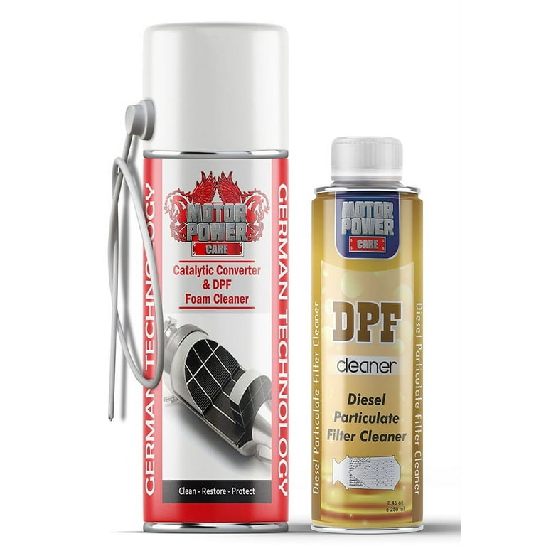 Best cleaning solution for the diesel particulate filter DPF no  disassembling needed fast and effective - MotorPower Care 