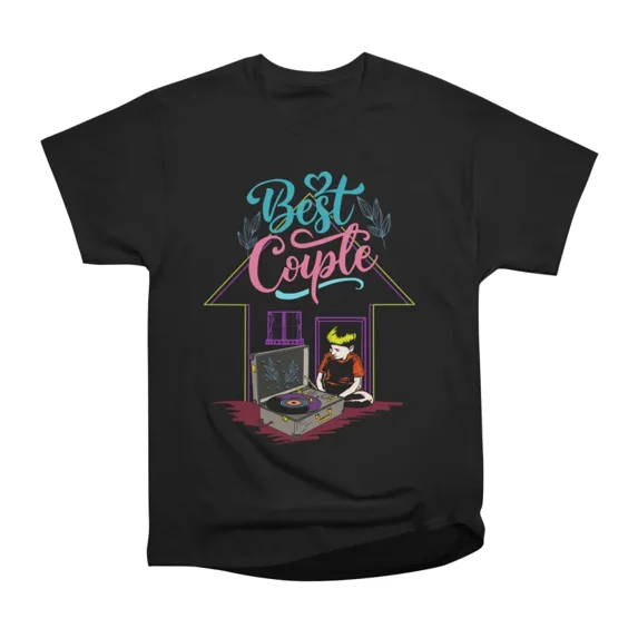 Best couple T-Shirt Tee Gift For Him Merch For Her Apparel For Friend