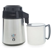 Best in Class Stainless Steel Home Water Distiller with Break-Resistant Carafe BPA Free