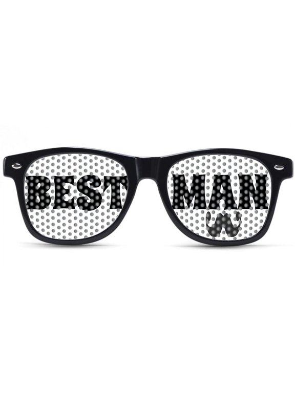 Best man custom sunglasses wedding novelty party favor