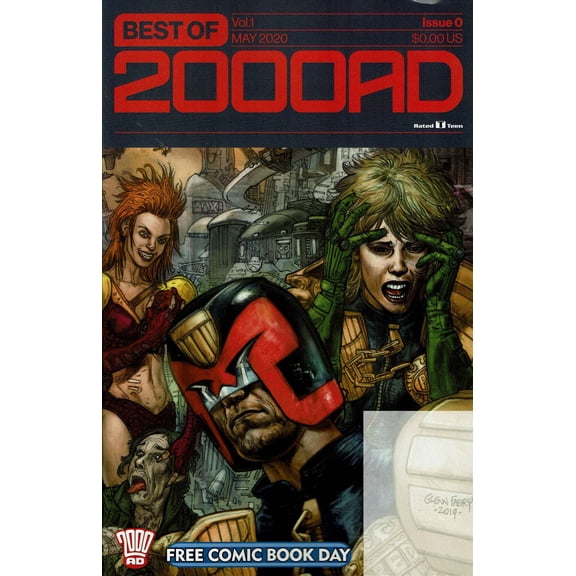 Best of 2000 A.D. (2nd Series) #0 VF ; Rebellion Comic Book
