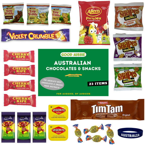 Best of Australia Chocolate & Snack Box - by Good Aussie