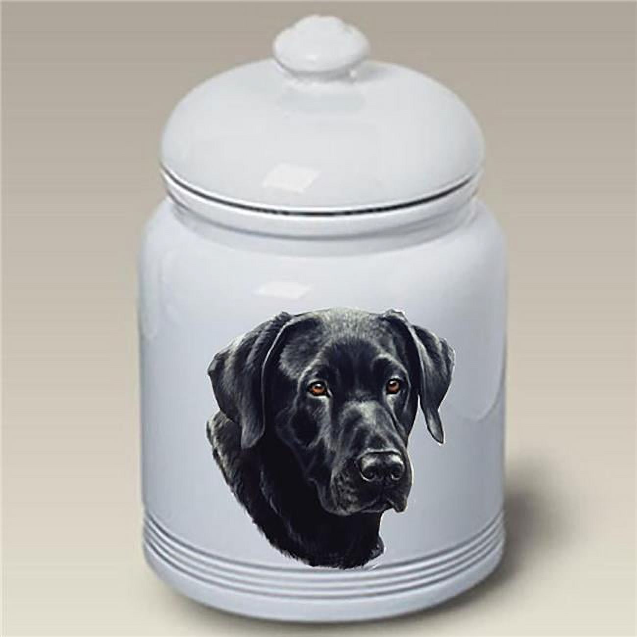 Best of Breed 45001 Black Labrador Ceramic Treat Jar