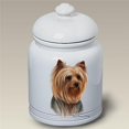 thumbnail image 1 of Best of Breed 561292 Yorkie Show Cut 2 Stoneware Ceramic Doggie Treat Jar, 1 of 1