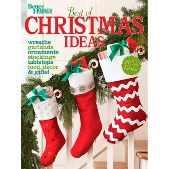 Better Homes and Gardens Crafts: Best of Christmas Ideas, Second Edition (Edition 2) (Paperback)